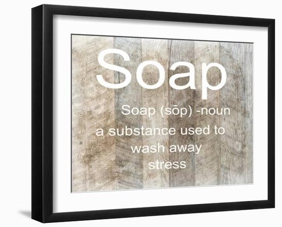 Bath Soap-Sheldon Lewis-Framed Art Print