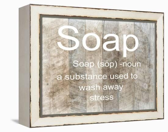 Bath Soap-Sheldon Lewis-Framed Stretched Canvas