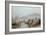 Bath. St. James's Bridge, 1846 (Wash Drawing)-John Cooke Bourne-Framed Giclee Print