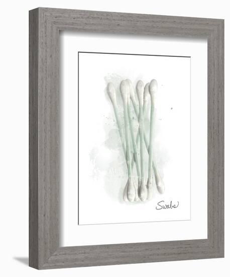 Bath Swabs-Matthew Piotrowicz-Framed Art Print