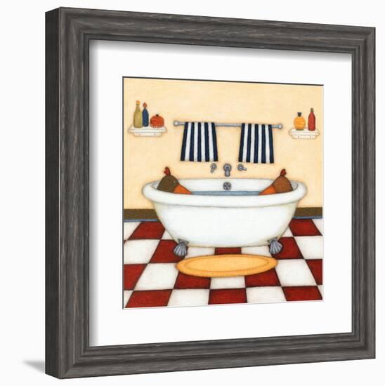 Bath Time-Helga Sermat-Framed Art Print