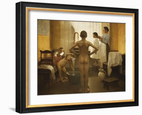 Bath Time-Carl Vilhelm Meyer-Framed Giclee Print