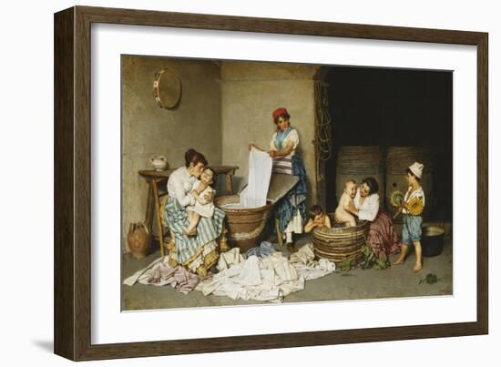 Bath Time-Federico Mazzotta-Framed Giclee Print