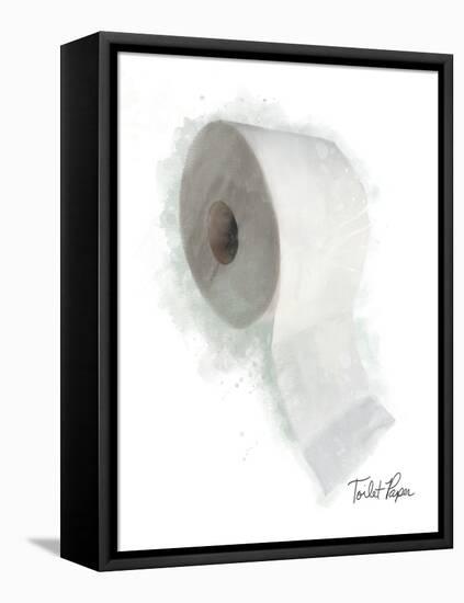 Bath Toilet Paper-Matthew Piotrowicz-Framed Stretched Canvas