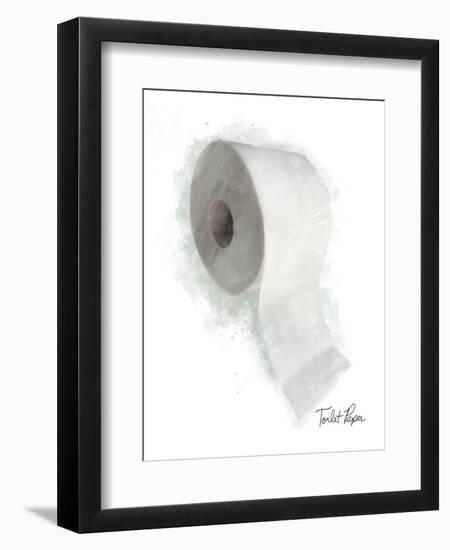 Bath Toilet Paper-Matthew Piotrowicz-Framed Art Print