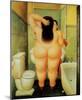 Bath-Fernando Botero-Mounted Art Print