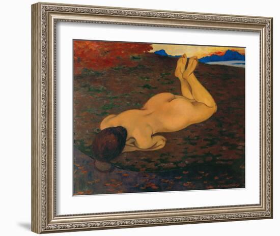 Bather 1897-Félix Vallotton-Framed Giclee Print