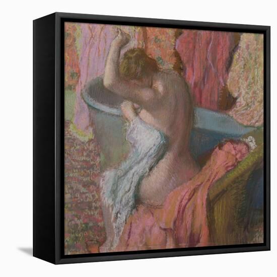 Bather, 1899 (Pastel on Paper)-Edgar Degas-Framed Premier Image Canvas