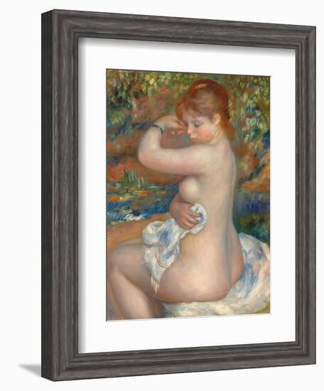 Bather; Baigneuse, 1888-Pierre-Auguste Renoir-Framed Giclee Print