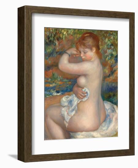 Bather; Baigneuse, 1888-Pierre-Auguste Renoir-Framed Giclee Print