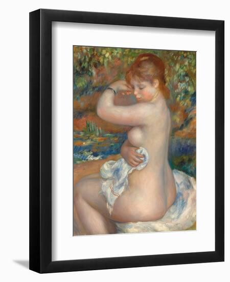 Bather; Baigneuse, 1888-Pierre-Auguste Renoir-Framed Giclee Print