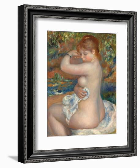 Bather; Baigneuse, 1888-Pierre-Auguste Renoir-Framed Giclee Print