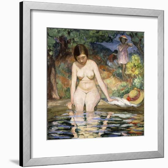 Bather; Baigneuse-Henri Lebasque-Framed Giclee Print