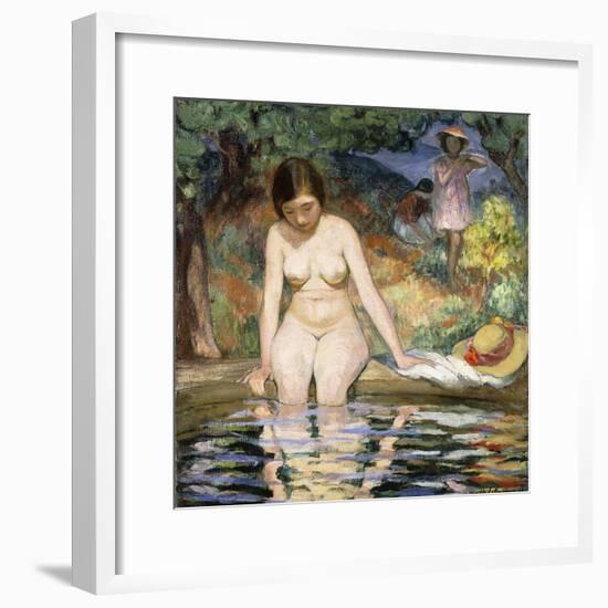 Bather; Baigneuse-Henri Lebasque-Framed Giclee Print