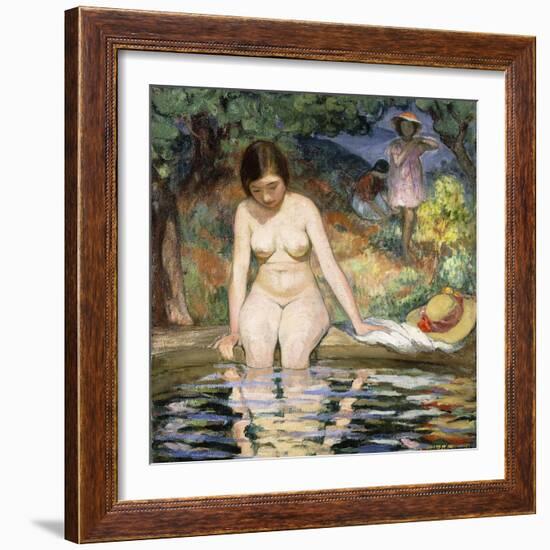 Bather; Baigneuse-Henri Lebasque-Framed Giclee Print