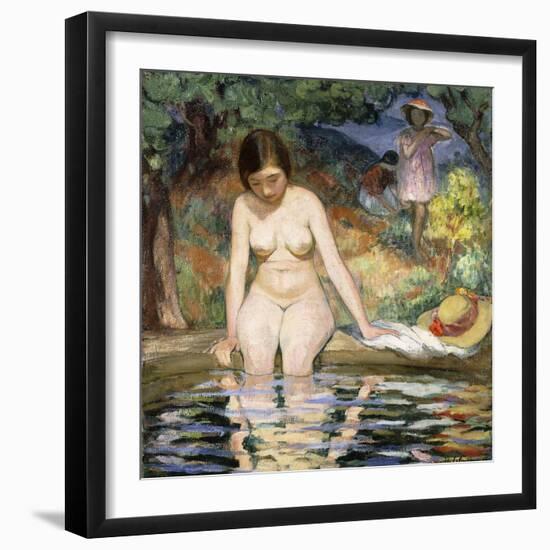 Bather; Baigneuse-Henri Lebasque-Framed Giclee Print
