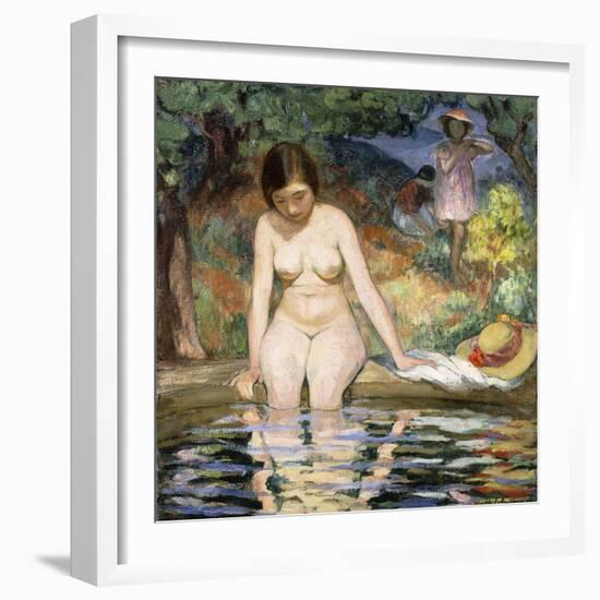 Bather; Baigneuse-Henri Lebasque-Framed Giclee Print