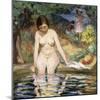 Bather; Baigneuse-Henri Lebasque-Mounted Giclee Print