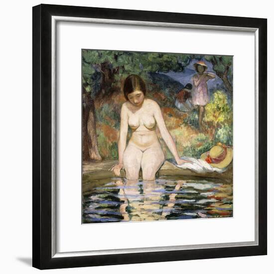 Bather; Baigneuse-Henri Lebasque-Framed Giclee Print