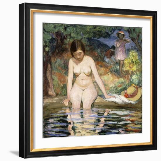 Bather; Baigneuse-Henri Lebasque-Framed Giclee Print