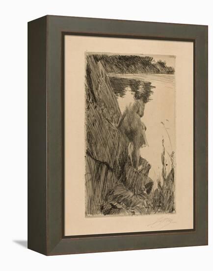 Bather (Evening) Iii, 1896-Anders Leonard Zorn-Framed Premier Image Canvas