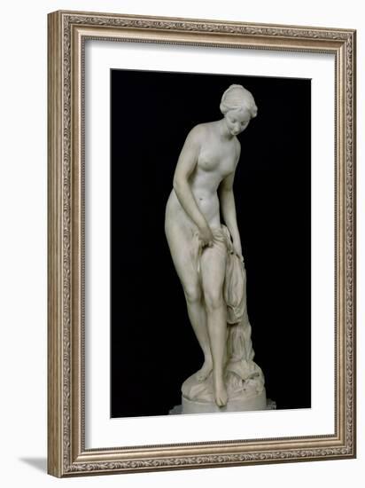 Bather Getting into a Bath, 1757-Etienne-Maurice Falconet-Framed Giclee Print