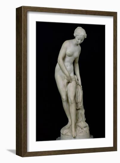 Bather Getting into a Bath, 1757-Etienne-Maurice Falconet-Framed Giclee Print