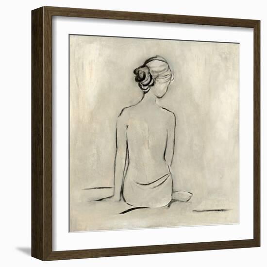 Bather I-Sally Swatland-Framed Art Print