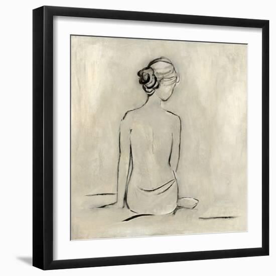 Bather I-Sally Swatland-Framed Art Print