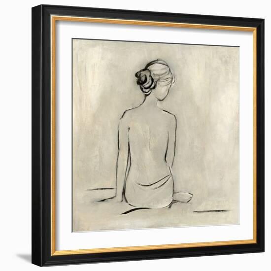 Bather I-Sally Swatland-Framed Art Print