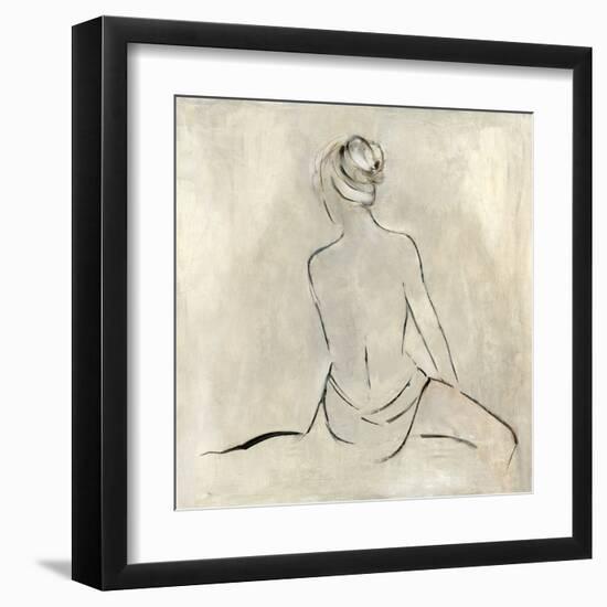 Bather II-Sally Swatland-Framed Art Print