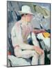 Bather in a White Hat-Francis Campbell Boileau Cadell-Mounted Giclee Print