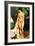 Bather with a Terrier-Pierre-Auguste Renoir-Framed Art Print