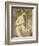 Bather with Long Hair, circa 1895-Pierre-Auguste Renoir-Framed Giclee Print