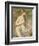 Bather with Long Hair, circa 1895-Pierre-Auguste Renoir-Framed Giclee Print