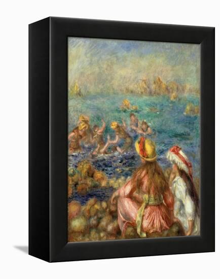 Bathers, 1892-Pierre-Auguste Renoir-Framed Premier Image Canvas