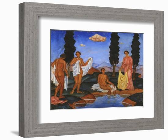 Bathers, 1910-Eugeniusz Zak-Framed Giclee Print