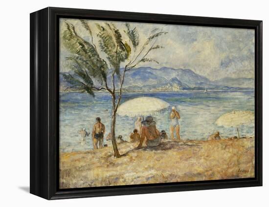 Bathers; Baigneuses-Henri Lebasque-Framed Premier Image Canvas