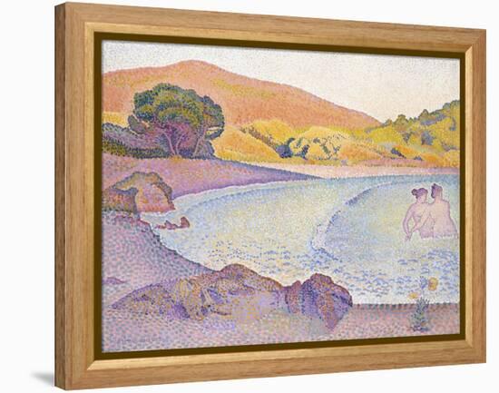 Bathers, C.1892-95-Henri Edmond Cross-Framed Premier Image Canvas