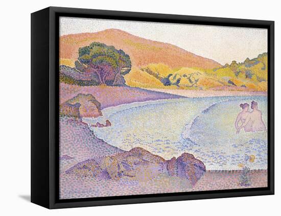 Bathers, C.1892-95-Henri Edmond Cross-Framed Premier Image Canvas