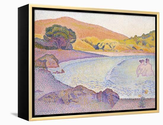 Bathers, C.1892-95-Henri Edmond Cross-Framed Premier Image Canvas