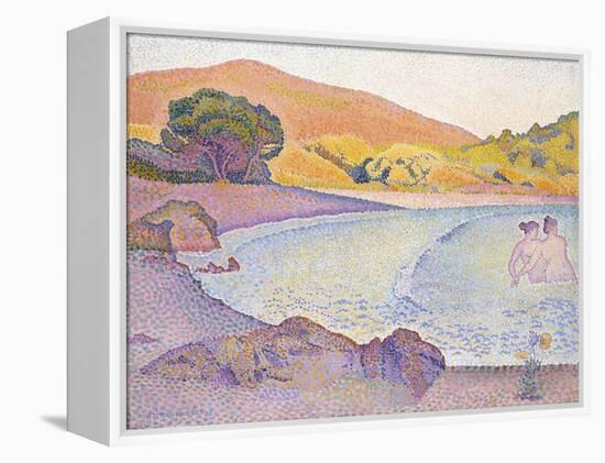 Bathers, C.1892-95-Henri Edmond Cross-Framed Premier Image Canvas