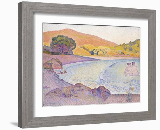 Bathers, C.1892-95-Henri Edmond Cross-Framed Giclee Print