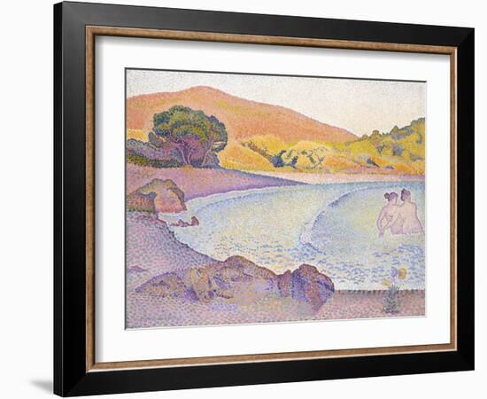 Bathers, C.1892-95-Henri Edmond Cross-Framed Giclee Print