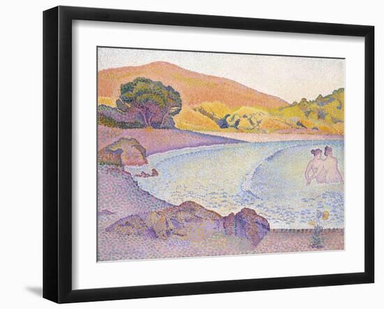 Bathers, C.1892-95-Henri Edmond Cross-Framed Giclee Print