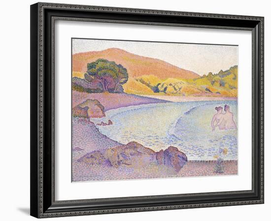 Bathers, C.1892-95-Henri Edmond Cross-Framed Giclee Print