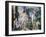 Bathers, C1890-Paul Cézanne-Framed Giclee Print