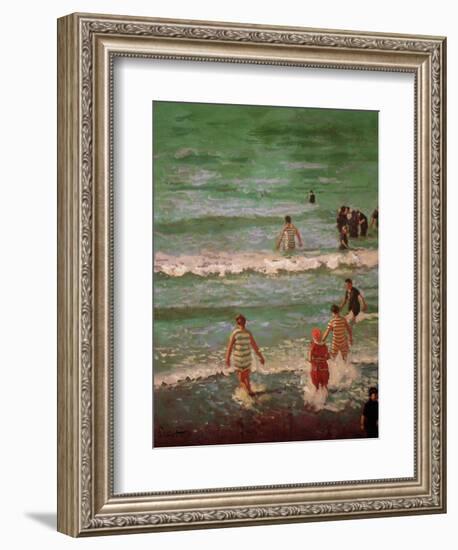 Bathers, Dieppe, 1902-Walter Richard Sickert-Framed Giclee Print