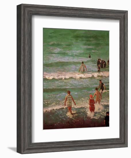 Bathers, Dieppe, 1902-Walter Richard Sickert-Framed Giclee Print