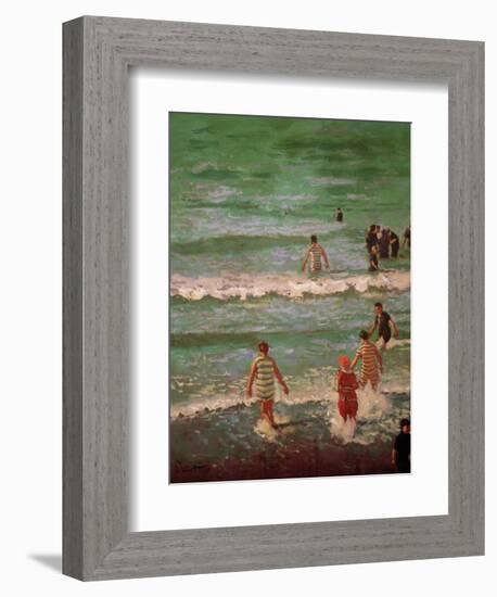 Bathers, Dieppe, 1902-Walter Richard Sickert-Framed Giclee Print